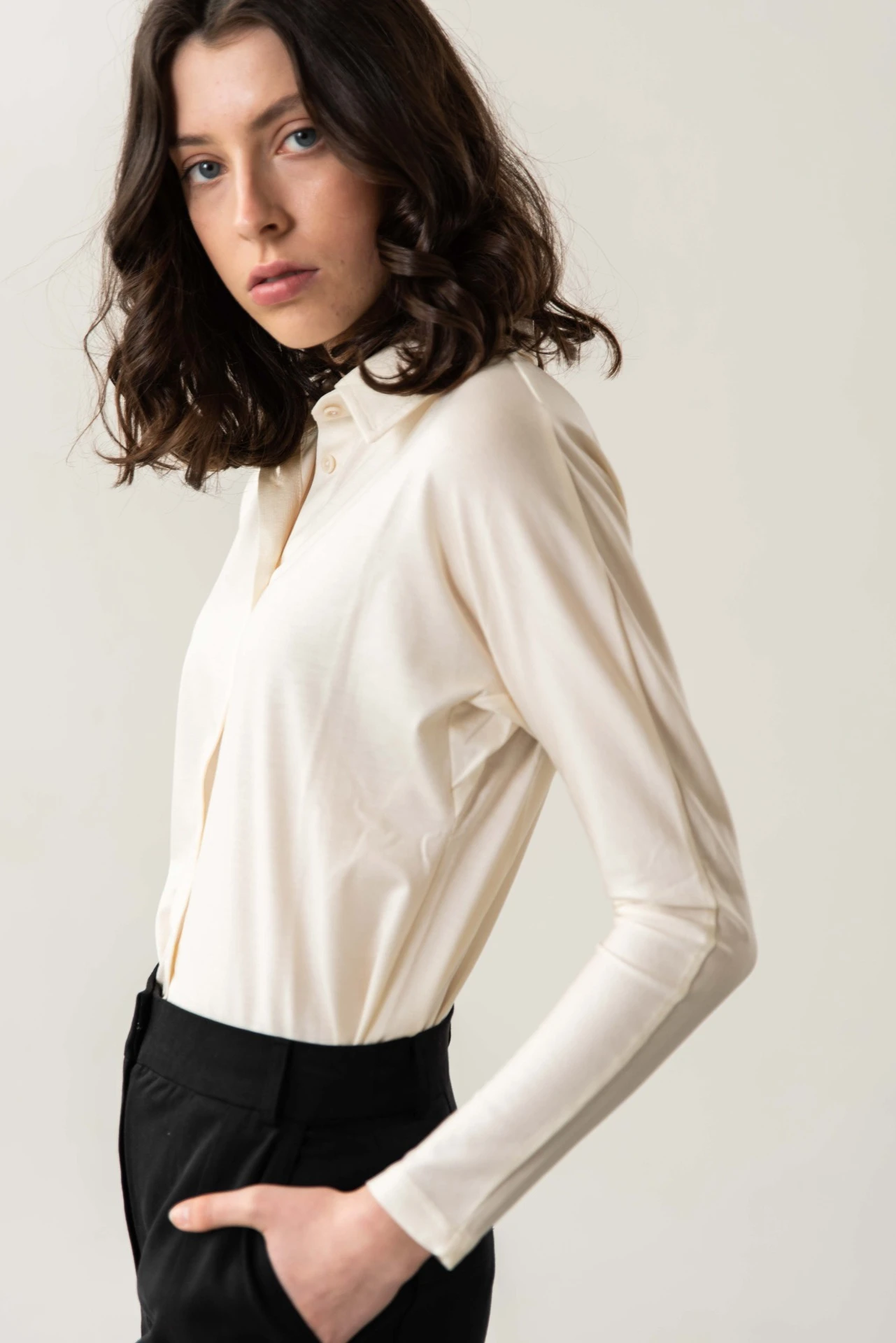 LUCIE KOMARKOVÁ Košile BASIC N°05 Natural
