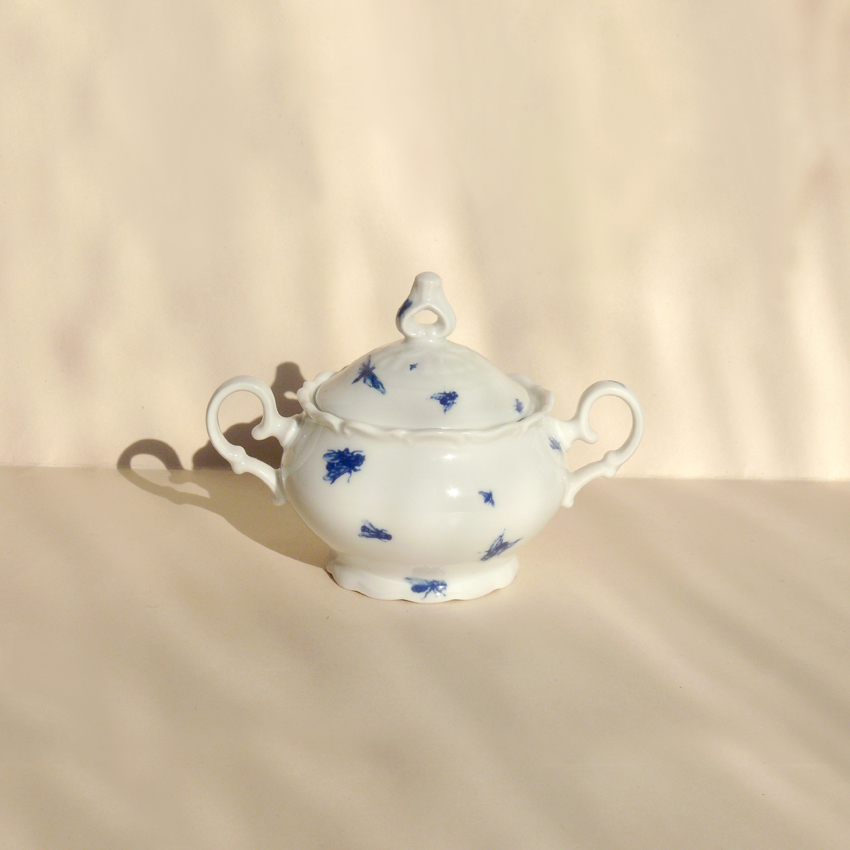 ARTISTKA Porcelánová cukřenka TEMPORE MORTUUS