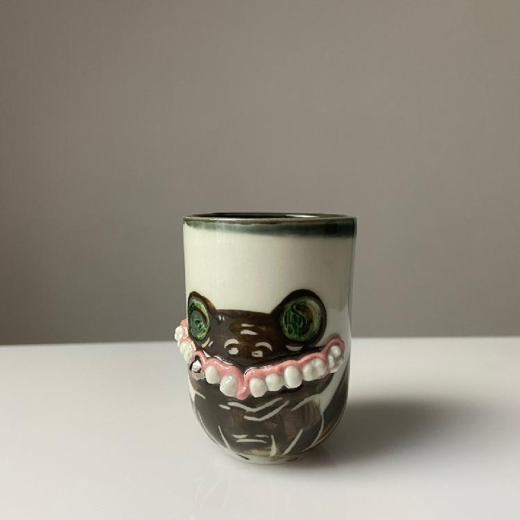 MINKA Porcelánový Espresso hrnek ŽÁBA