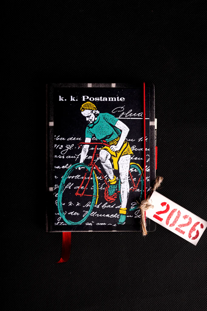 DEAFMESSANGER Diář 2026 Postamte Bike