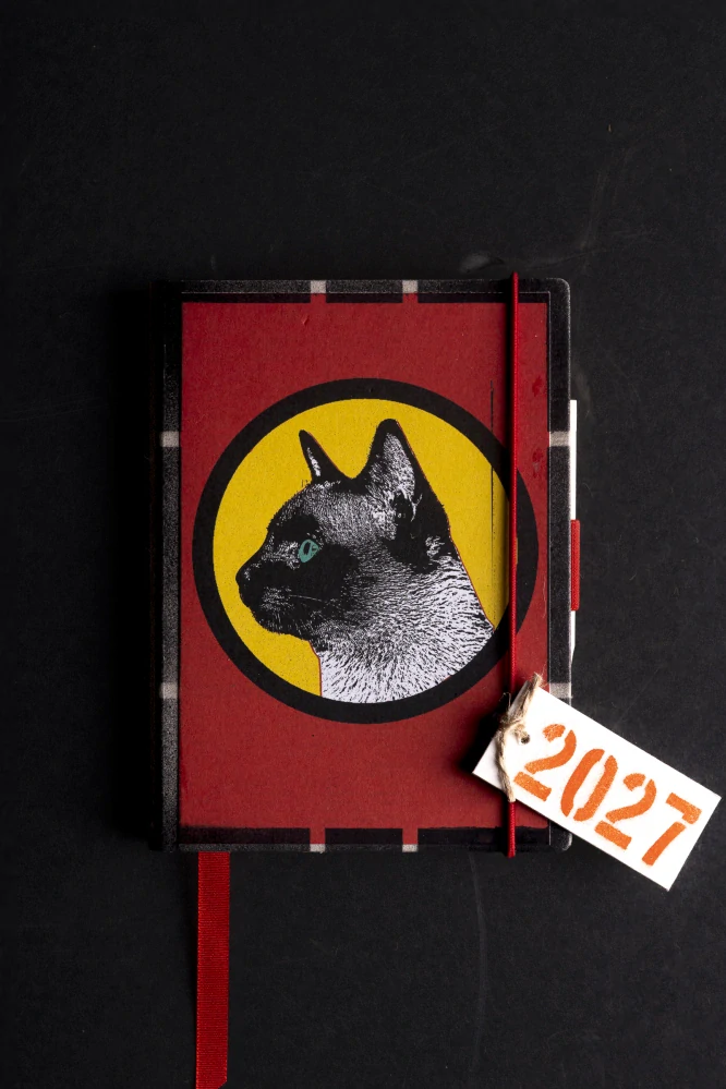 DEAFMESSANGER Diář 2027 Circle Cat