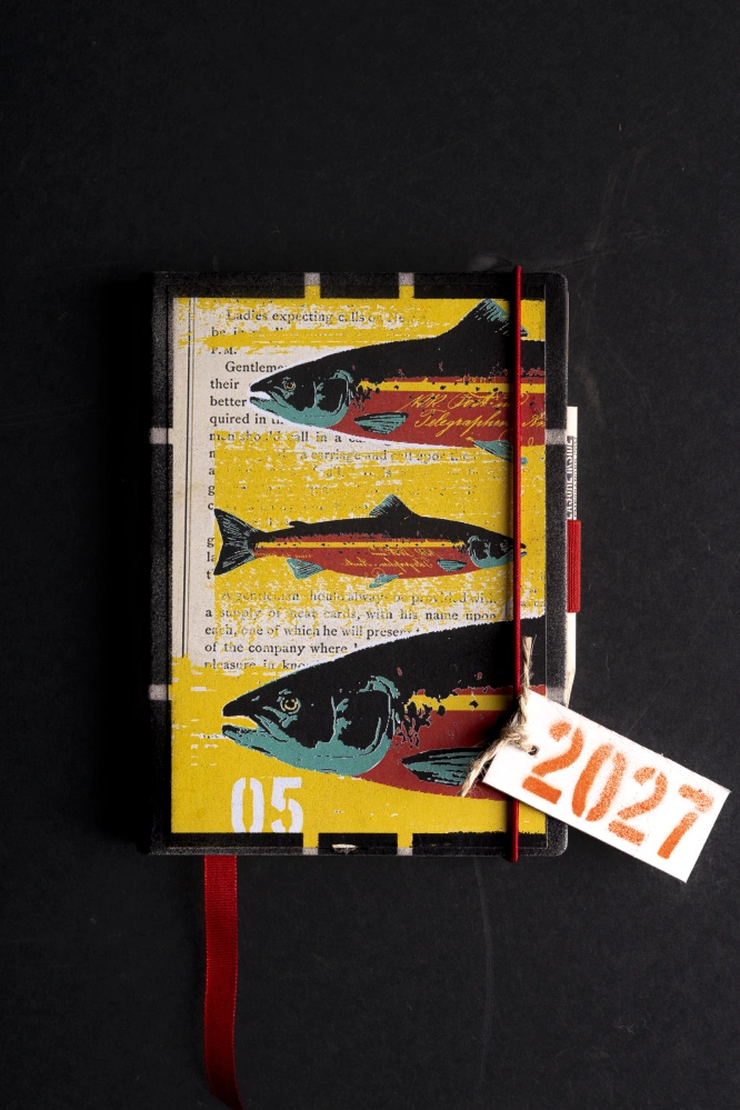 DEAFMESSANGER Diář 2027 Salmon