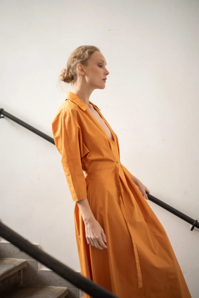 LUCIE KOMARKOVÁ Šaty CORA orange