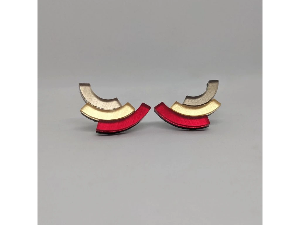 FIFLE Náušnice Duha