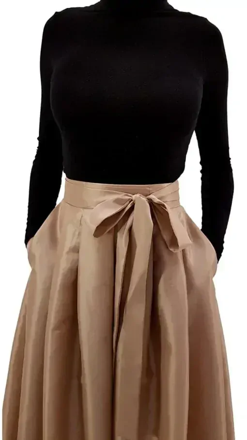 ALYS béžová sukně TAFT