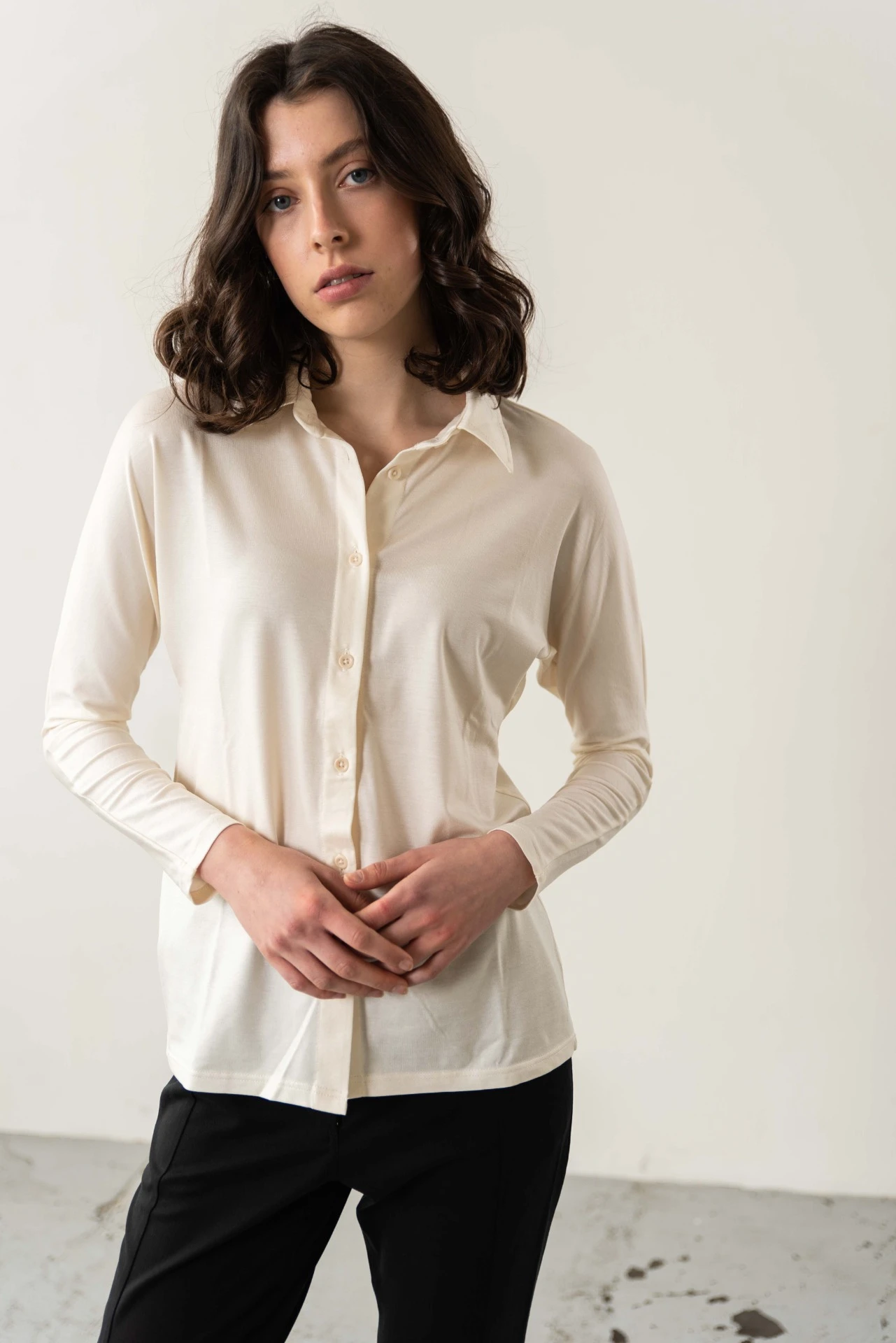 LUCIE KOMARKOVÁ Košile BASIC N°05 Natural