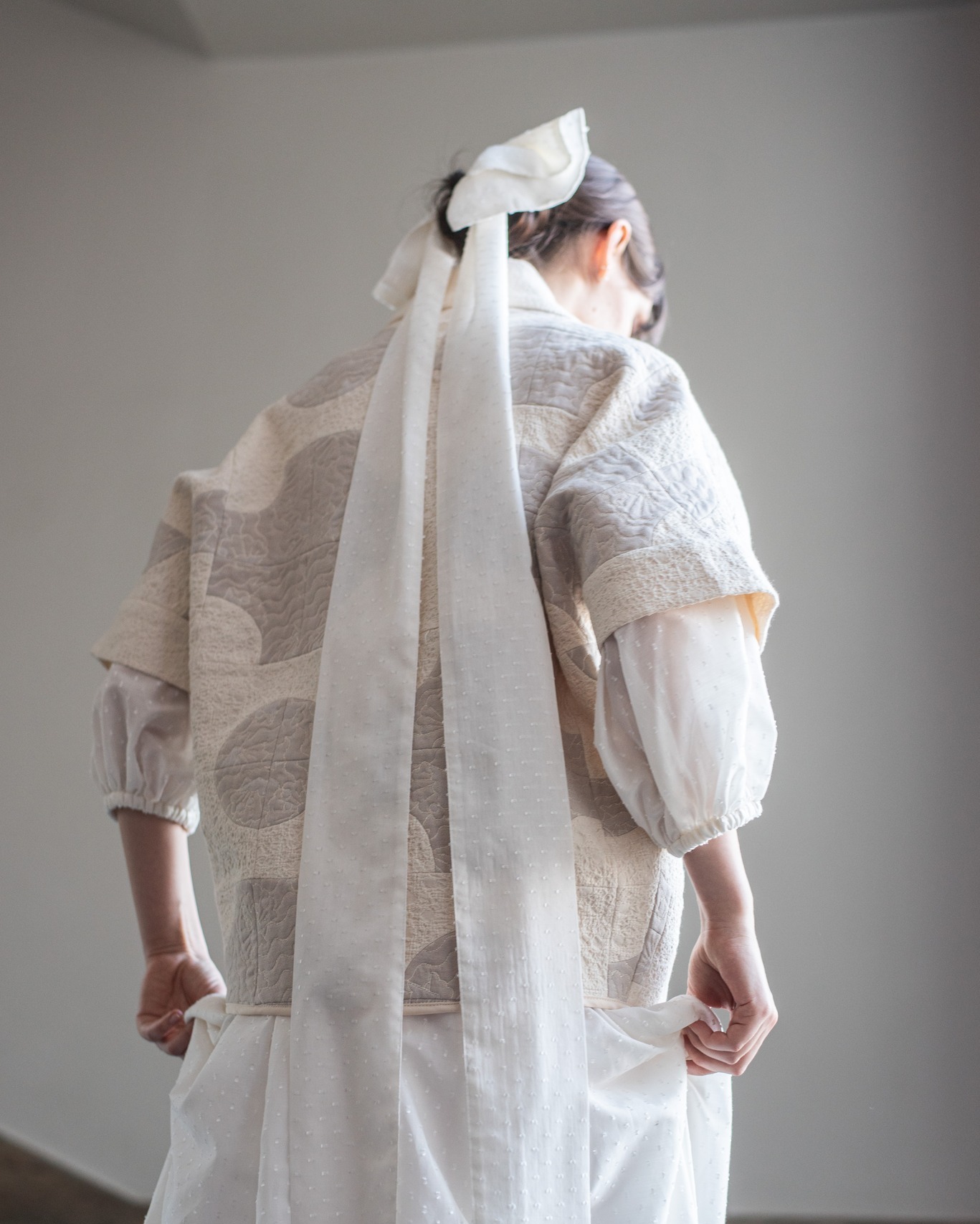 LUCIE KOMARKOVÁ Svatební kimono YOKO Patchwork