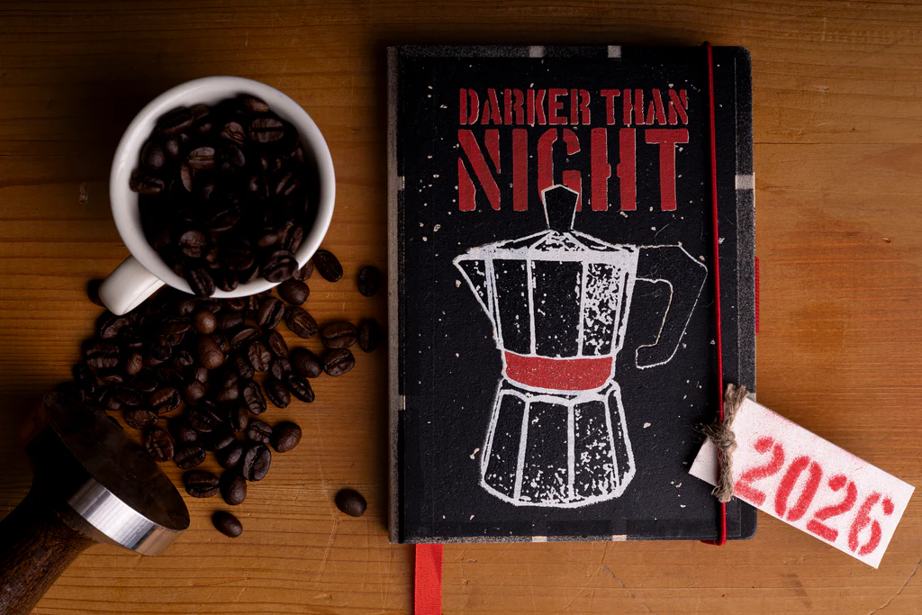DEAFMESSANGER Diář 2026 Dark Coffee