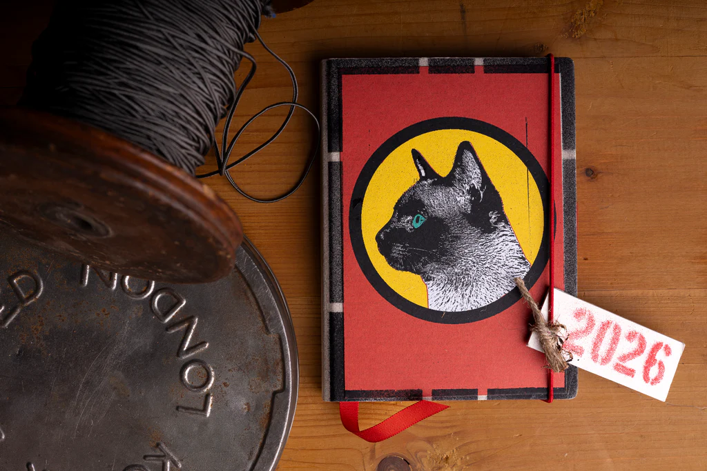 DEAFMESSANGER Diář 2026 Circle Cat