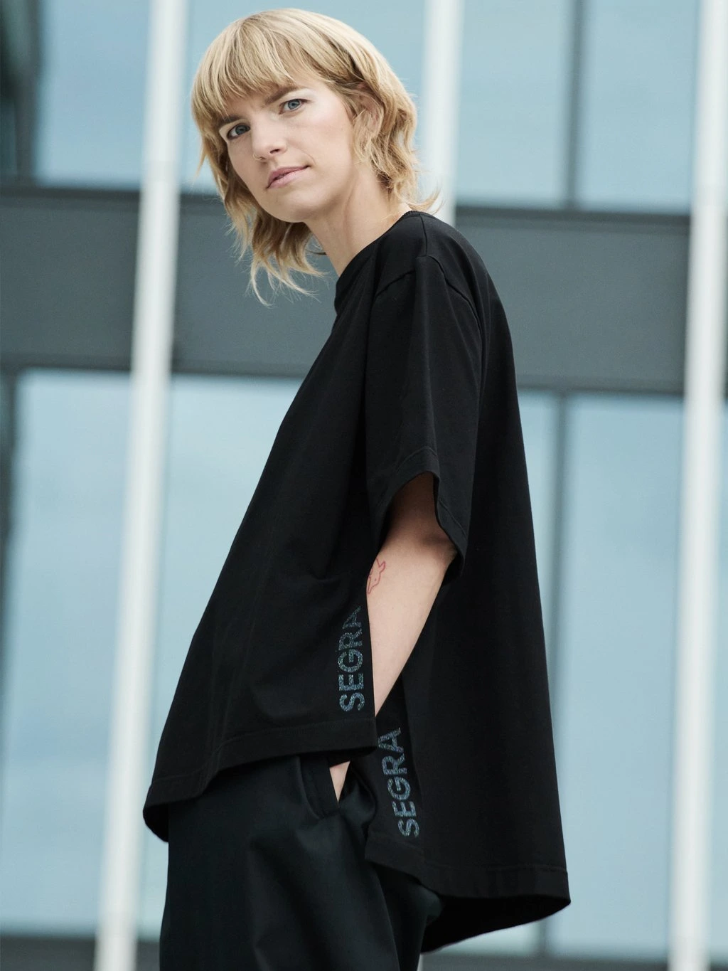 SEGRASEGRA unisex triko s rozparky SEGRA