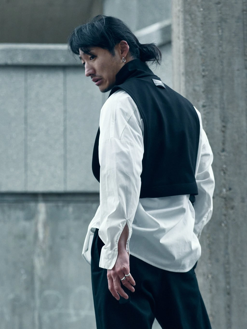 SEGRASEGRA Unisex vesta s rolákem