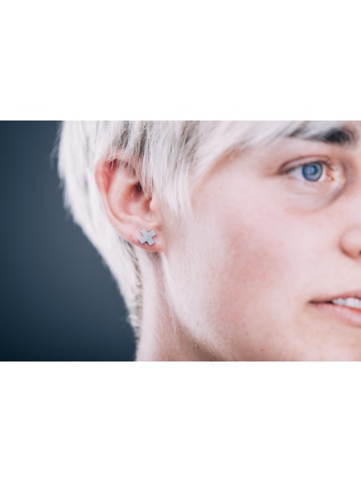 PIC TO GRAMS Náušnice pozlacené Žabka