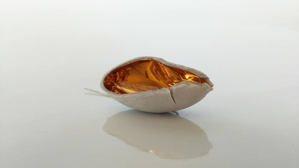 TYFORMY Porcelánová  Brož FLORA