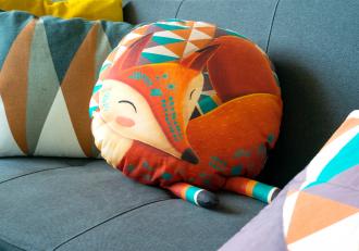 MELLOW Polštář Sleeping Foxy L
