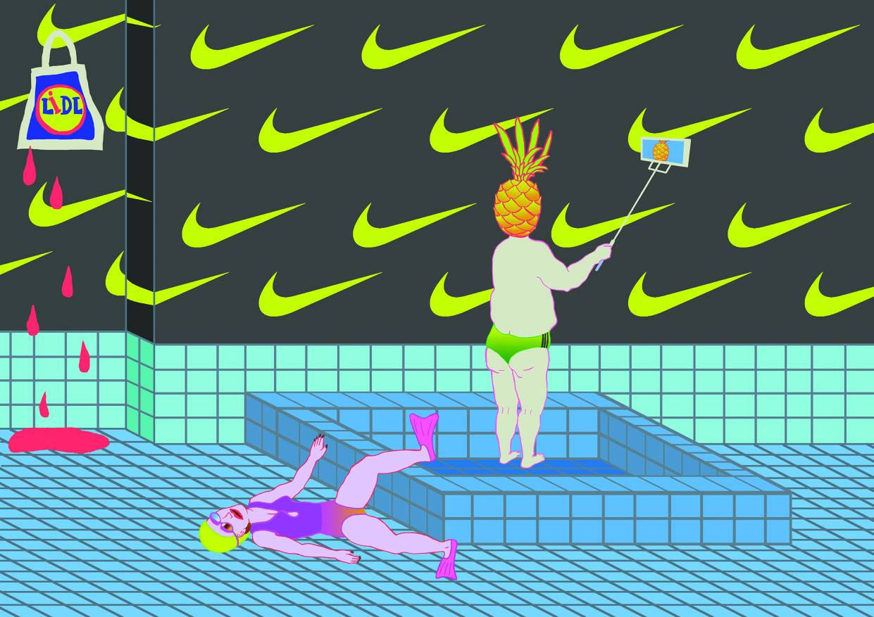 EVA JAROŇOVÁ Mikina BAZÉN