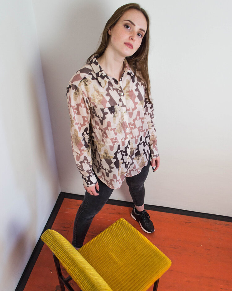 AWACLOTHES Košile klasik ŽENY V KLECÍCH