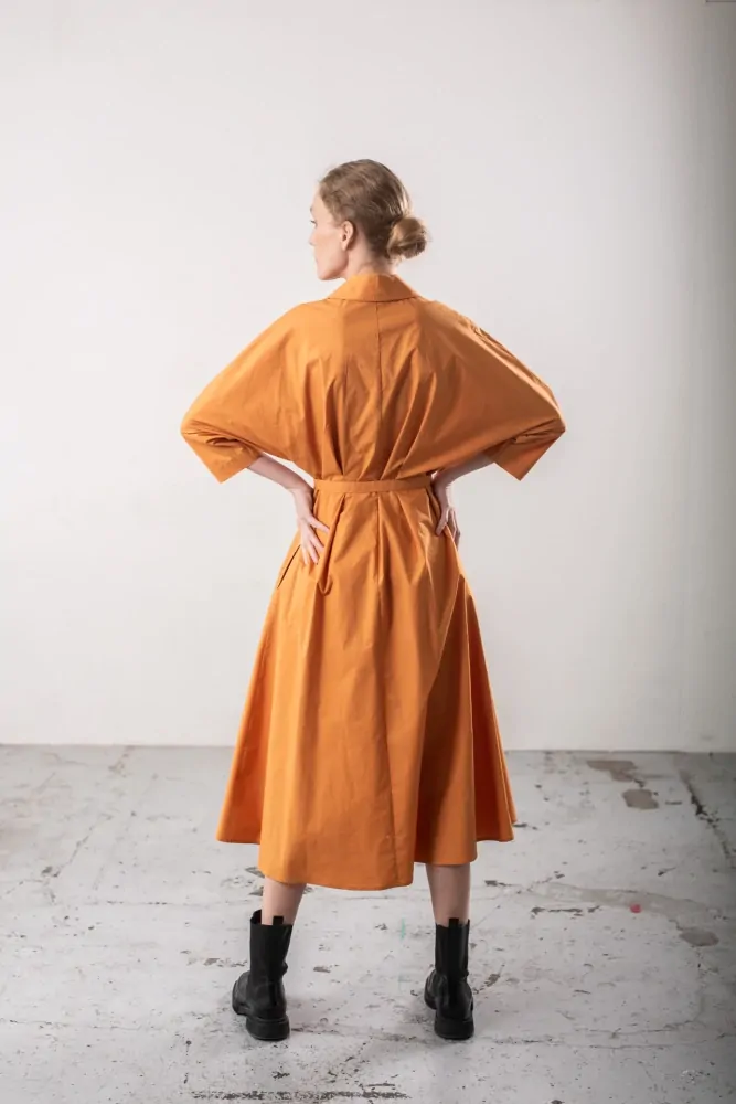 LUCIE KOMARKOVÁ Šaty CORA orange