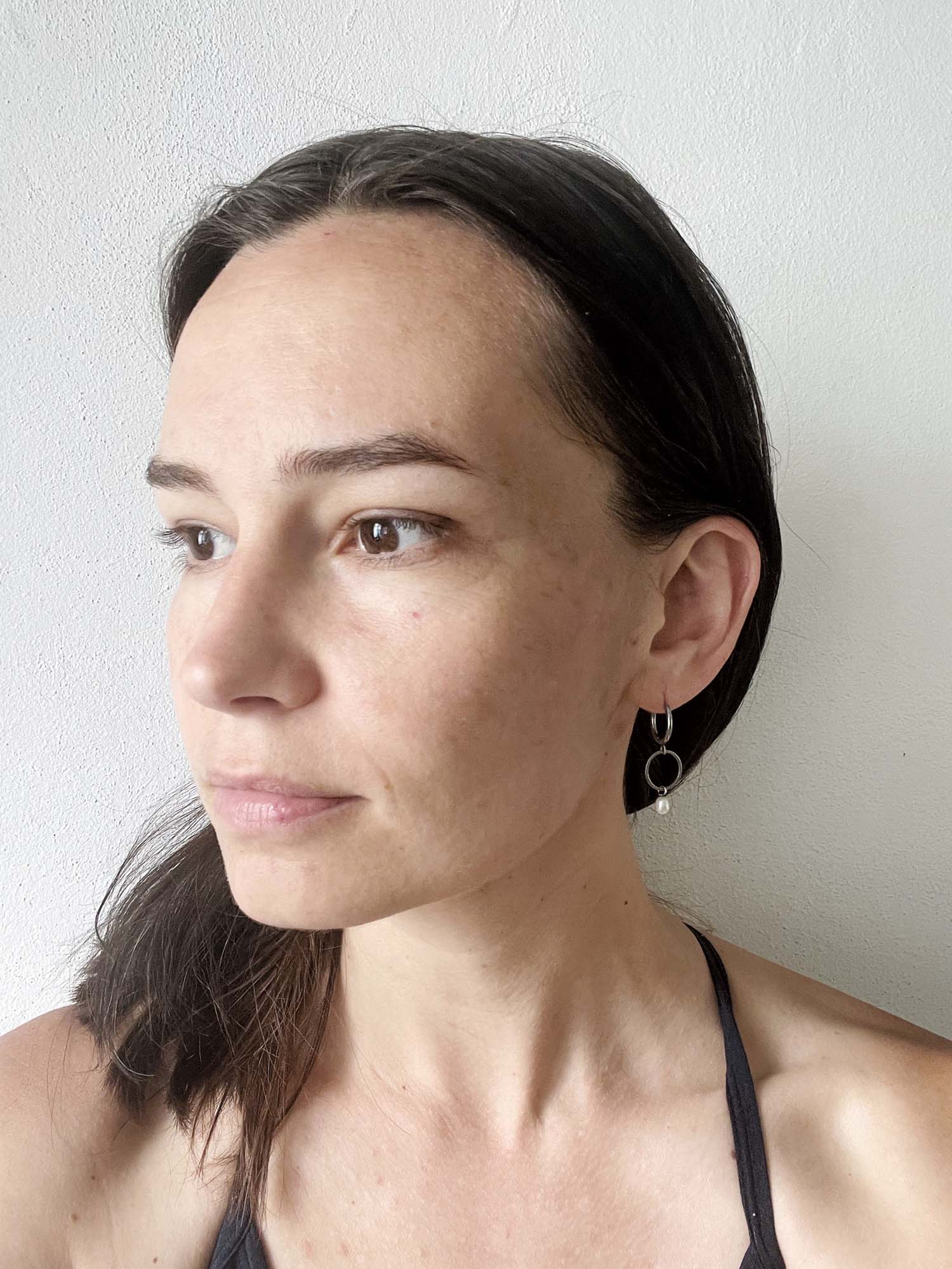 INTIMITY Náušnice ASYMETRICKÉ s perličkou