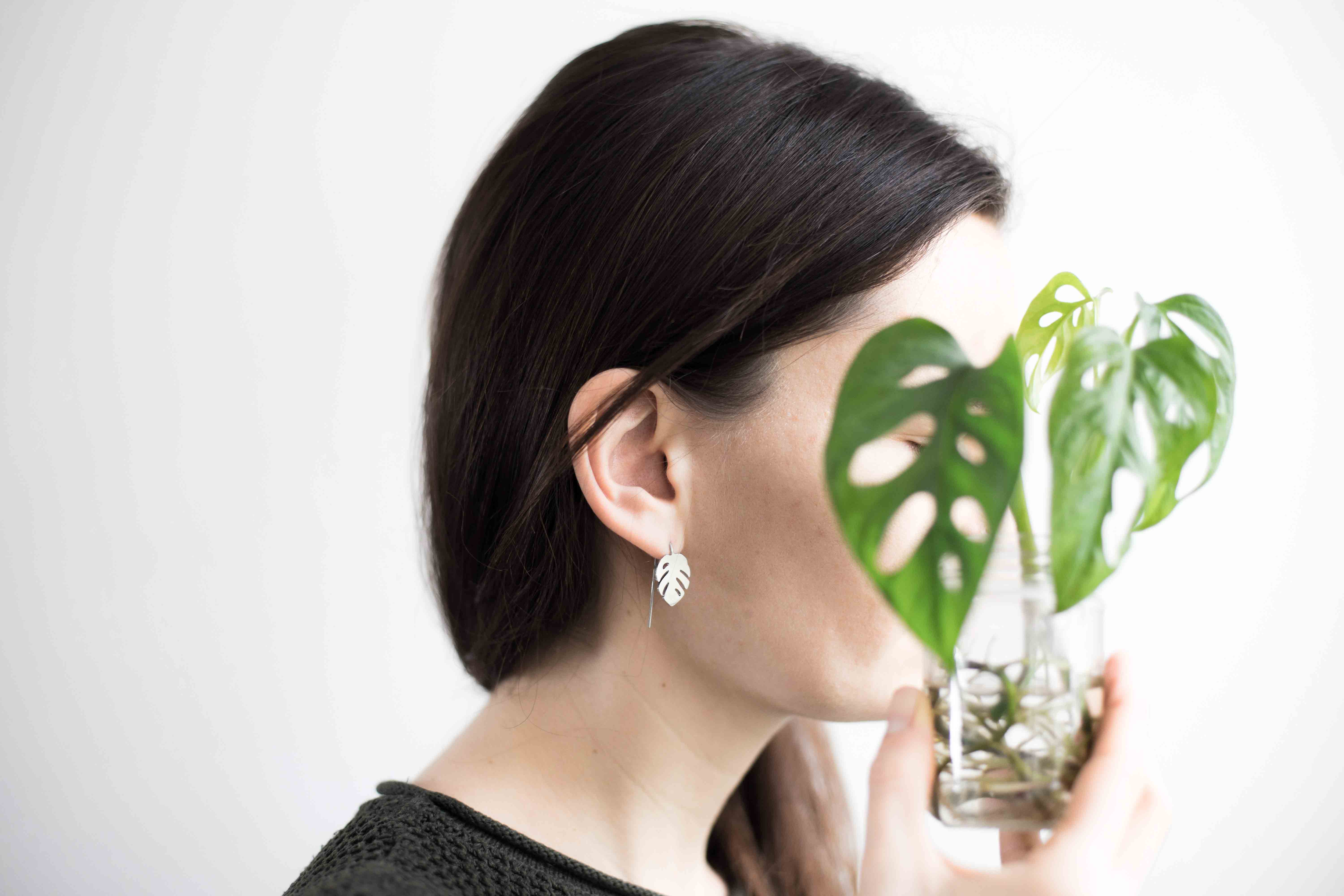 INTIMITY Náušnice MONSTERA