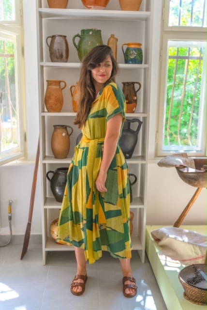 AWACLOTHES Košilové šaty ALINE FIELD
