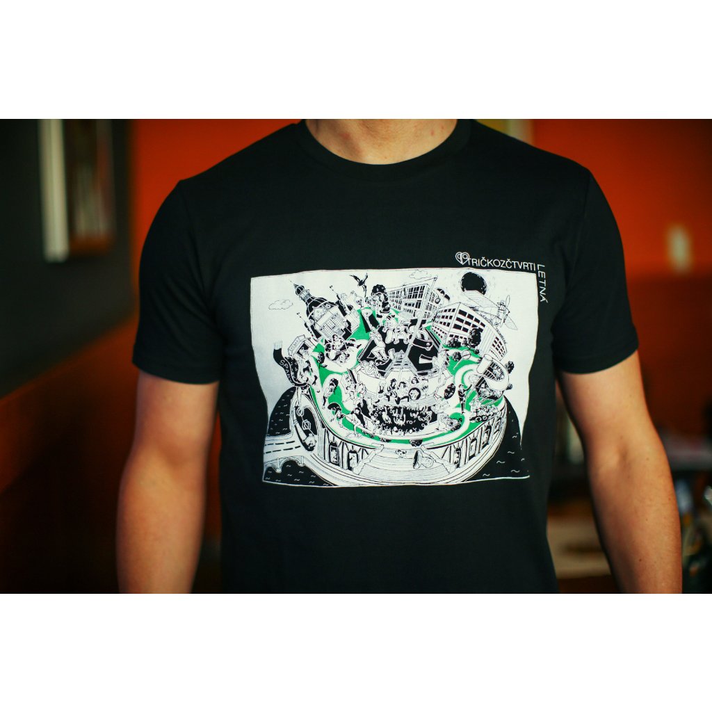 TRIČKO Z ČTVRTI Praha Letná