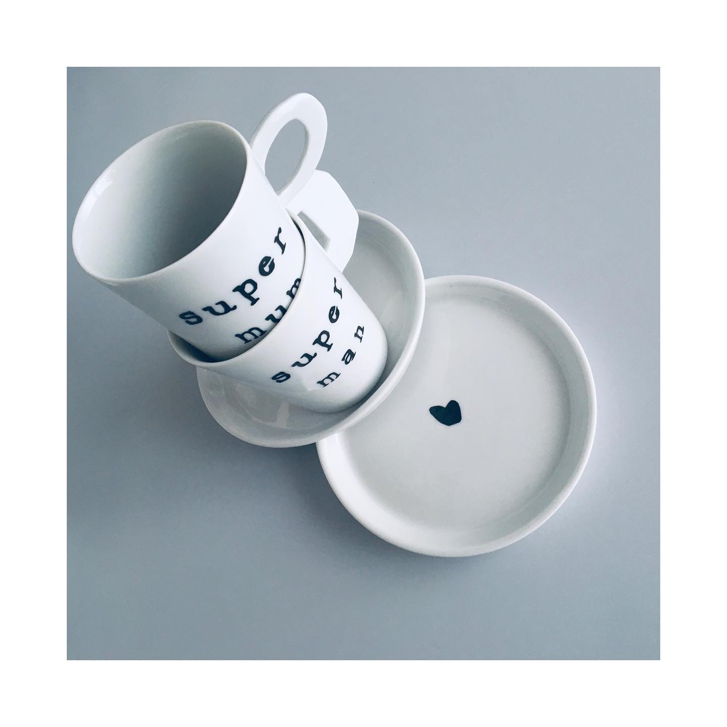 PETR HŮZA Porcelánový Set SUPER MUM