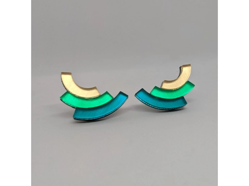 FIFLE Náušnice Duha