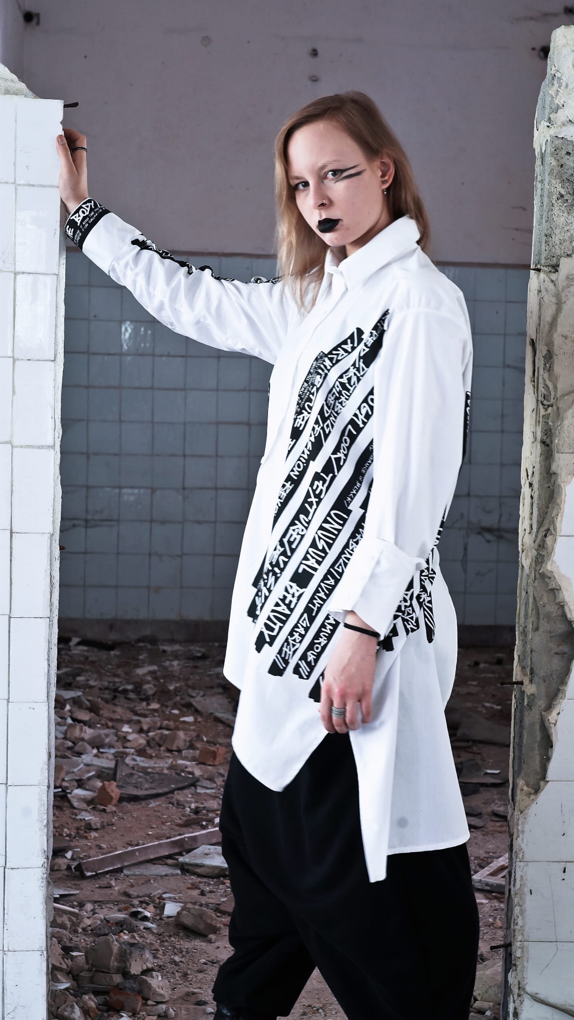PIKIEL Oversize Košile Ishikawa