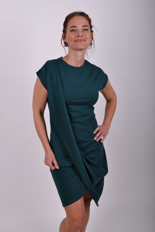 SCURA šaty FOLDED DRESSIX