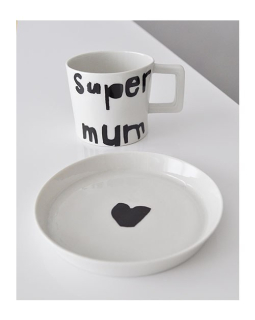 PETR HŮZA Porcelánový Set SUPER MUM