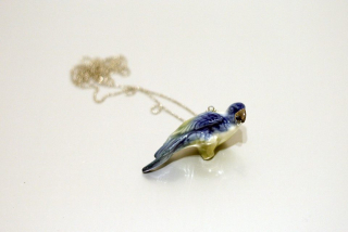 MINKA Náhrdelník Porcelánový Papoušek