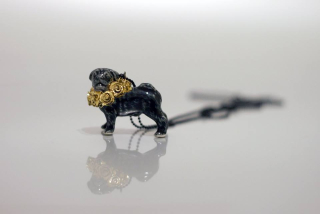 MINKA Náhrdelník Porcelánový Mops