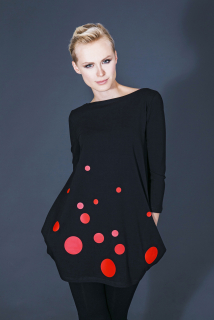 MIKELA DA LUKA Šaty DOTS