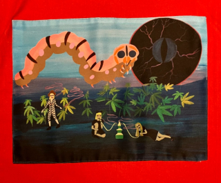 EVA JAROŇOVÁ Plátěná taška HULENÍ