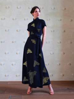 MAYDA Šaty zavinovací Můry