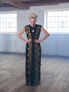 MAYDA Šaty Amanita Baroque dlouhé