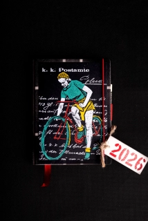 DEAFMESSANGER Diář 2026 Postamte Bike