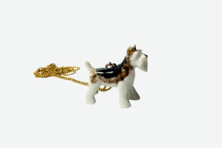 MINKA Náhrdelník Porcelánový Knírač