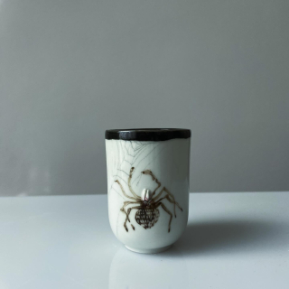 MINKA Porcelánový Espresso hrnek PAVOUK