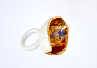 TYFORMY Porcelánový Prsten FLORA