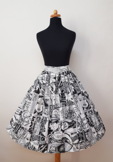 SIMONA TOŠKOVÁ Sukně Comics Bang